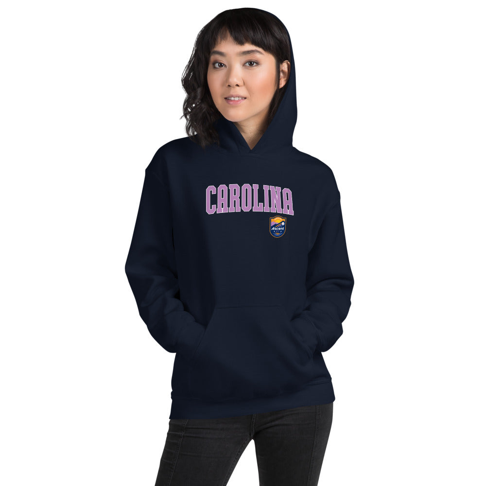 Carolina Ascent FC Wordmark Adult Hoodie