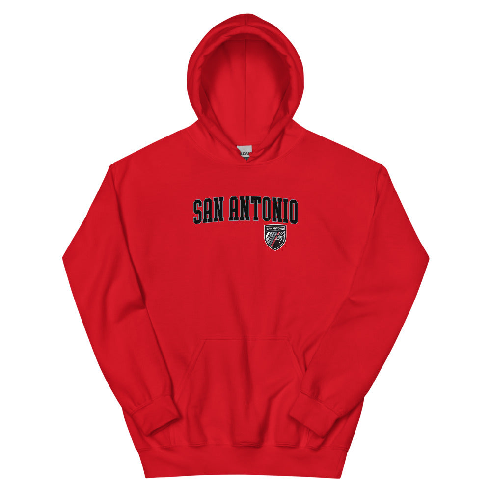 San Antonio FC Embroidered Wordmark Adult Hoodie