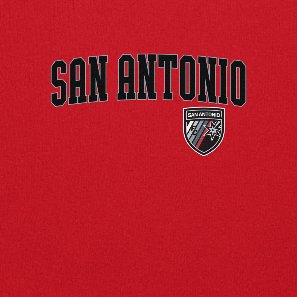 San Antonio FC Embroidered Wordmark Adult Hoodie