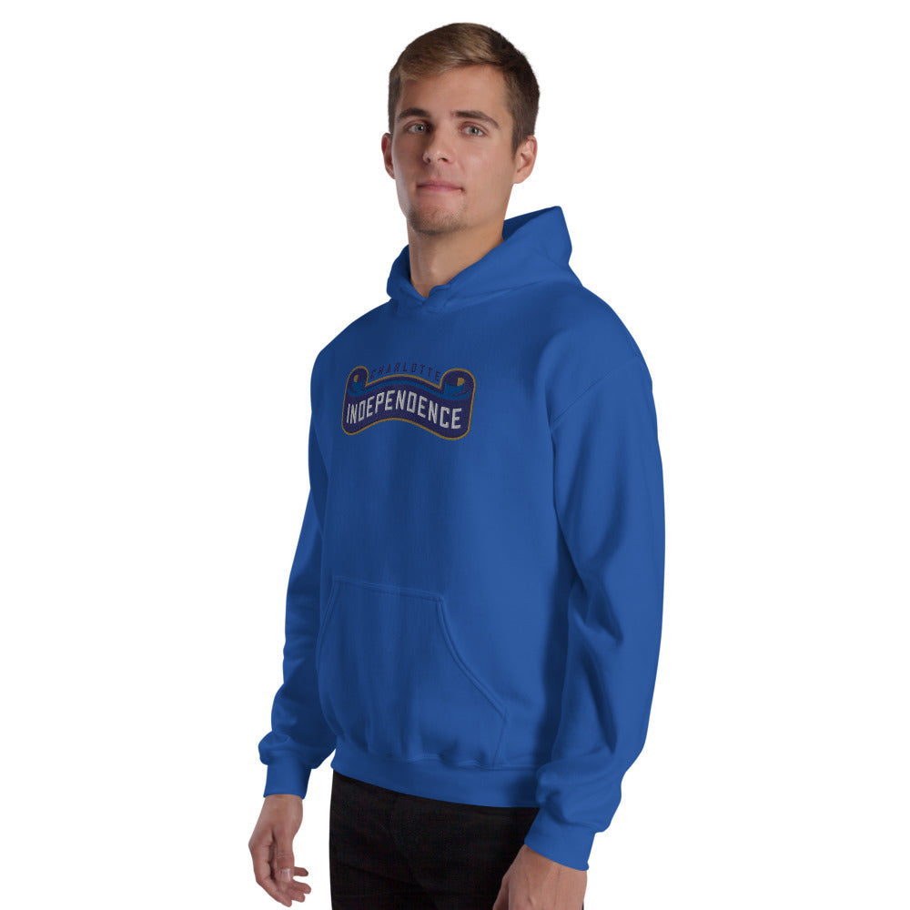 Charlotte Independence Embroidered Wordmark Hooded Sweatshirt