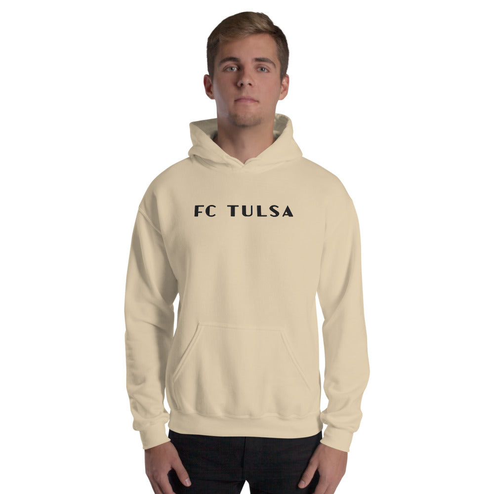 FC Tulsa Embroidered Wordmark Adult Hoodie