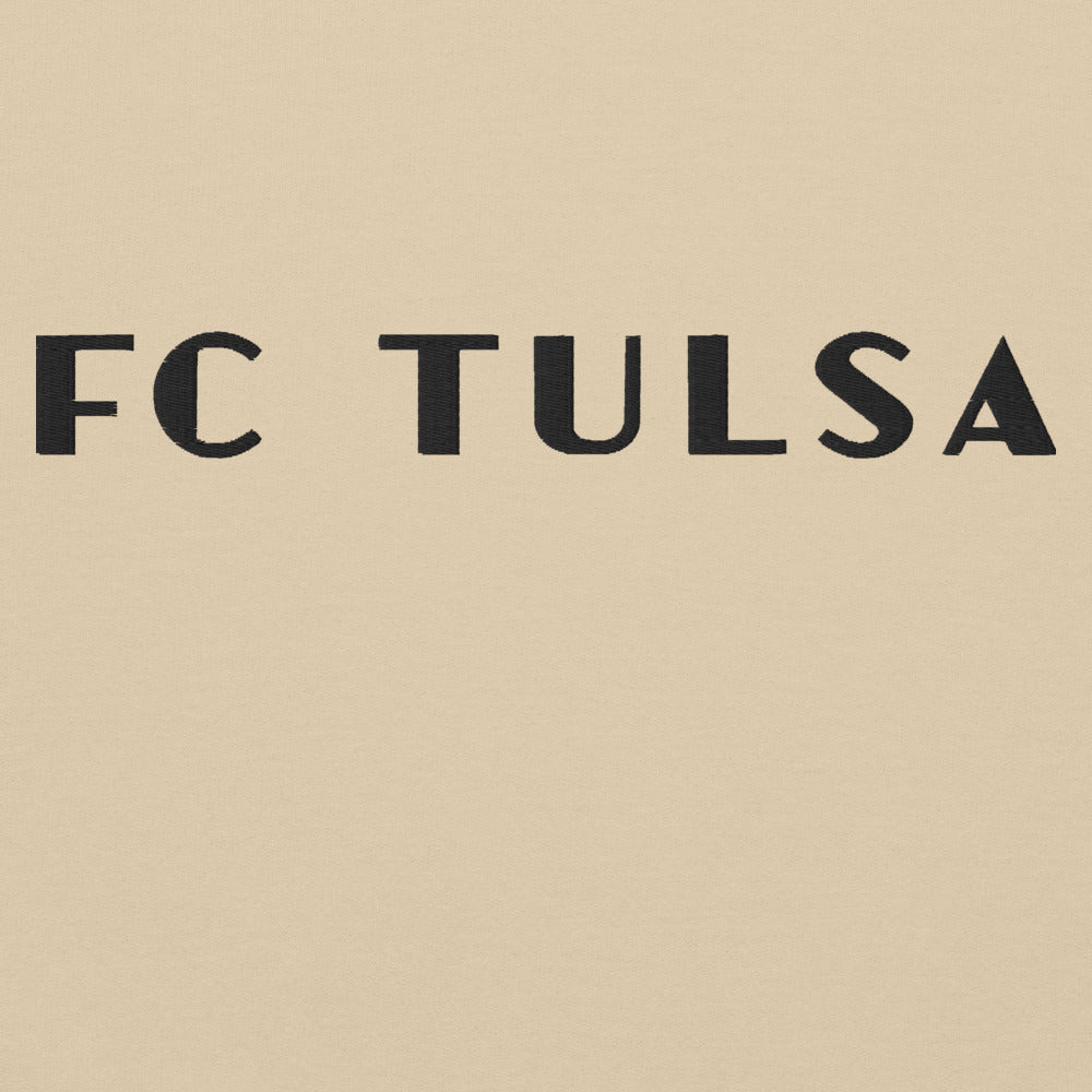 FC Tulsa Embroidered Wordmark Adult Hoodie