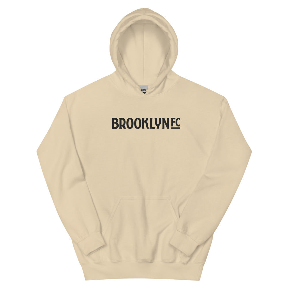 Brooklyn FC Embroidered Wordmark Adult Hoodie