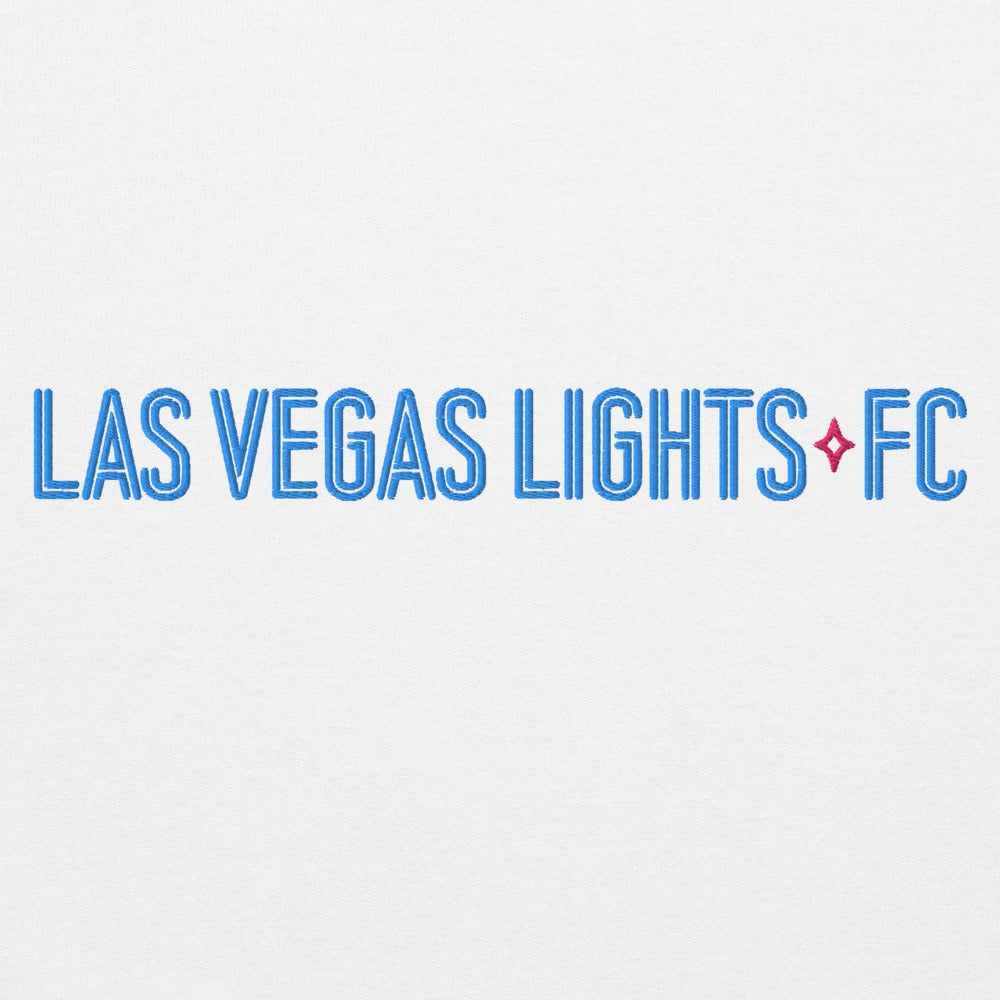 Las Vegas Lights FC Embroidered Wordmark Adult Hoodie