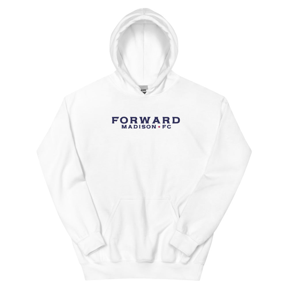 Forward Madison FC Embroidered Wordmark Adult Hoodie