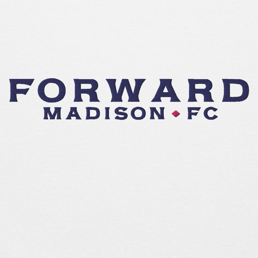 Forward Madison FC Embroidered Wordmark Adult Hoodie