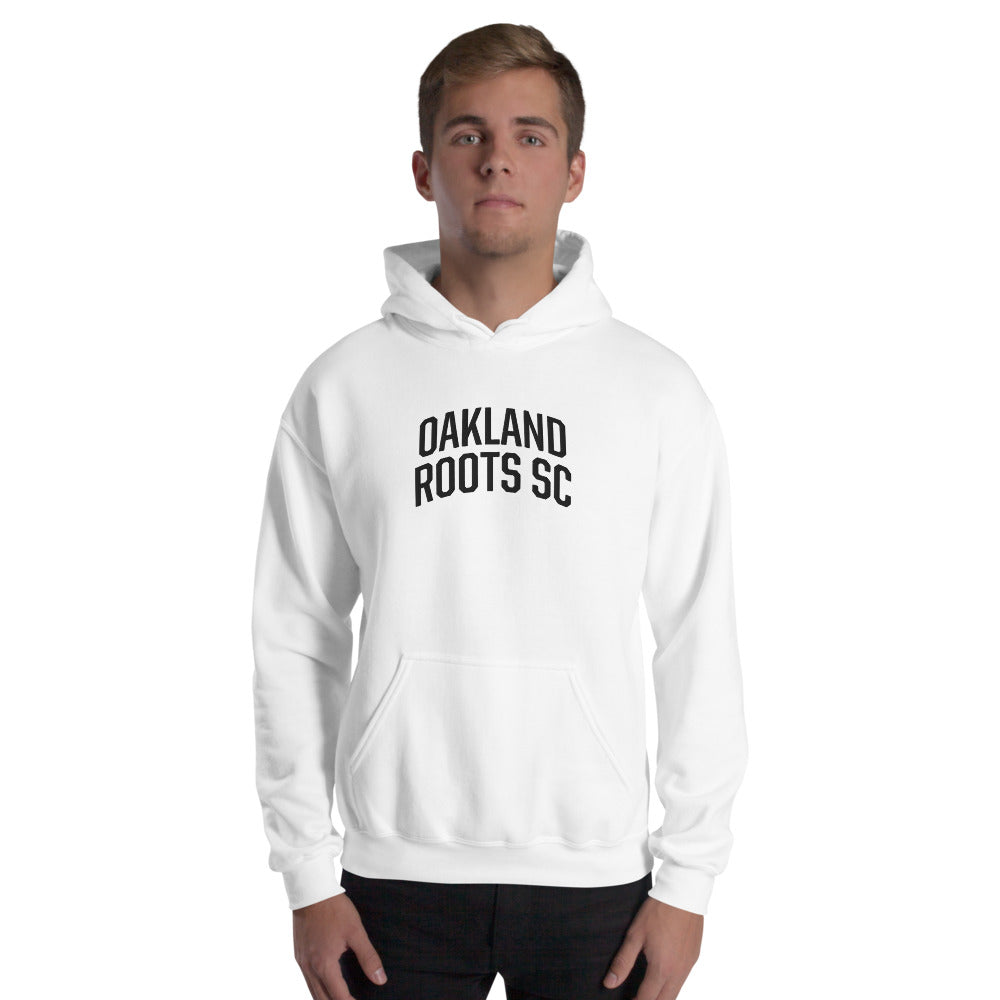 Oakland Roots Embroidered Wordmark Adult Hoodie