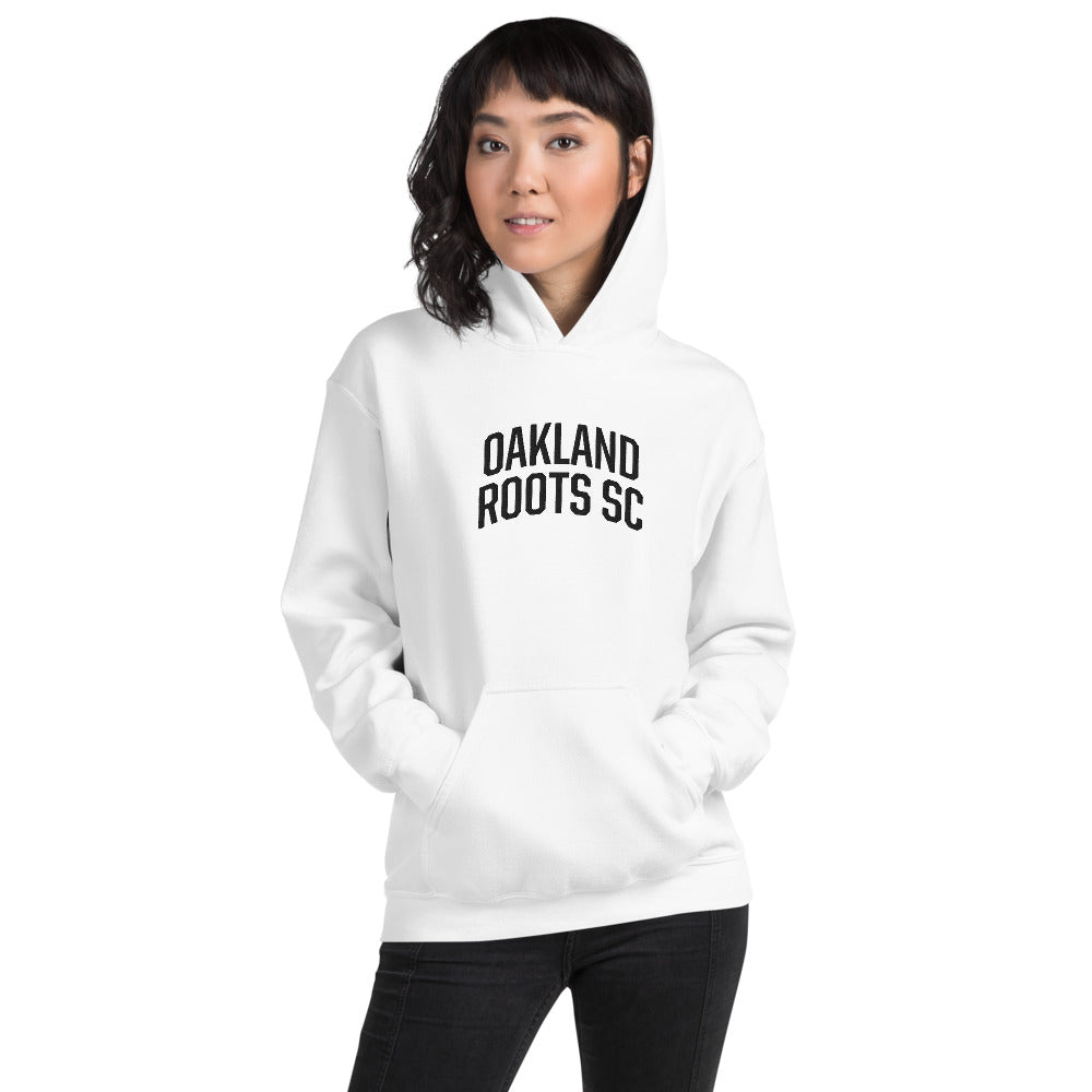 Oakland Roots Embroidered Wordmark Adult Hoodie