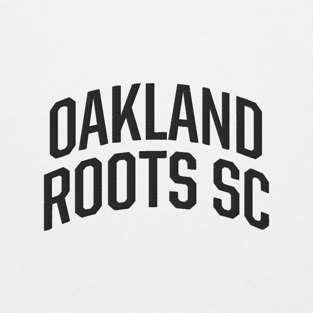 Oakland Roots Embroidered Wordmark Adult Hoodie