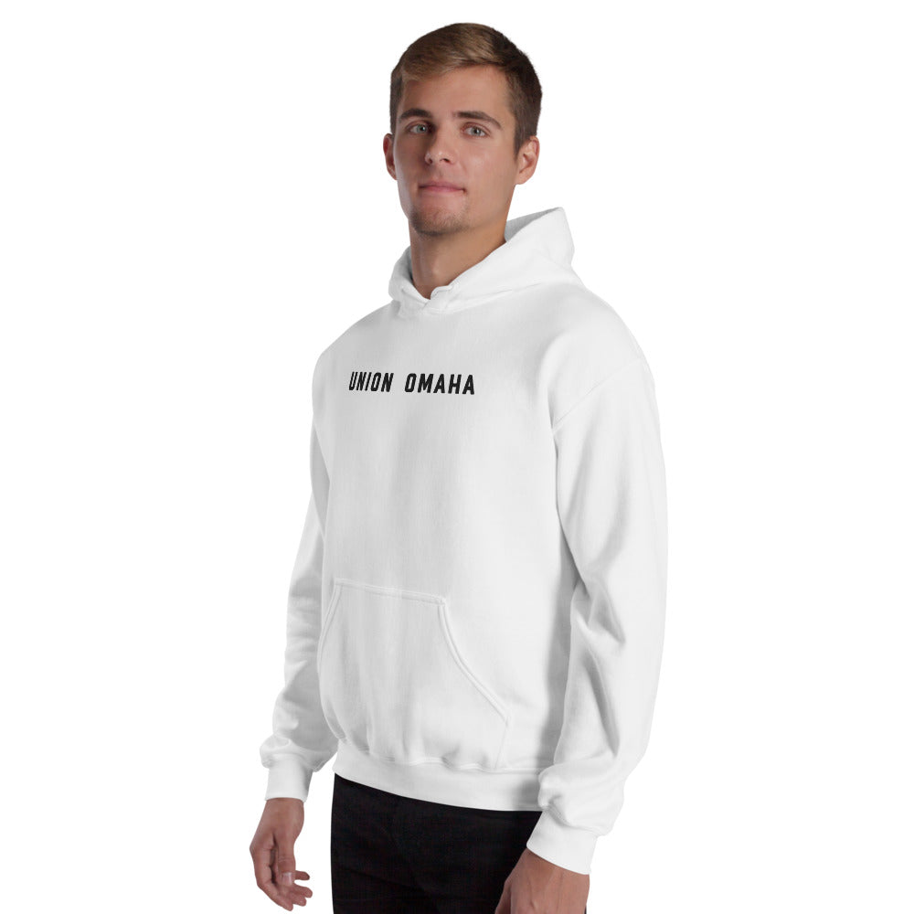 Union Omaha Embroidered Wordmark Adult Hoodie