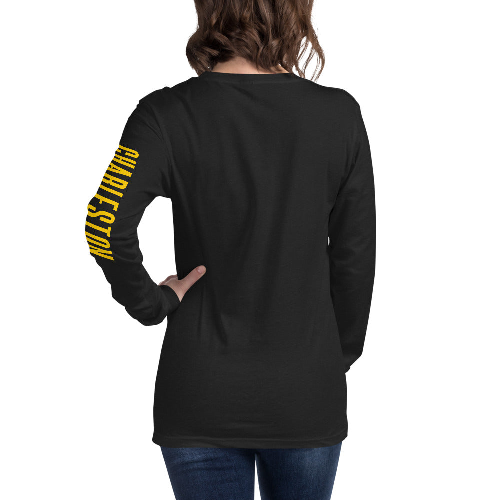 Charleston Battery LC/Sleeve Crest 2-Hit Unisex Long Sleeve T-Shirt