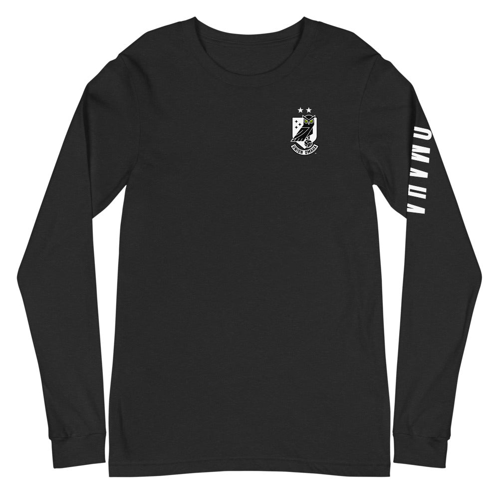 Union Omaha LC/Sleeve Crest 2-Hit Unisex Long Sleeve T-Shirt