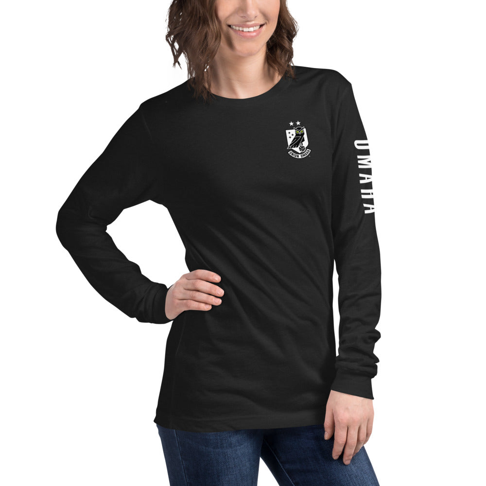 Union Omaha LC/Sleeve Crest 2-Hit Unisex Long Sleeve T-Shirt