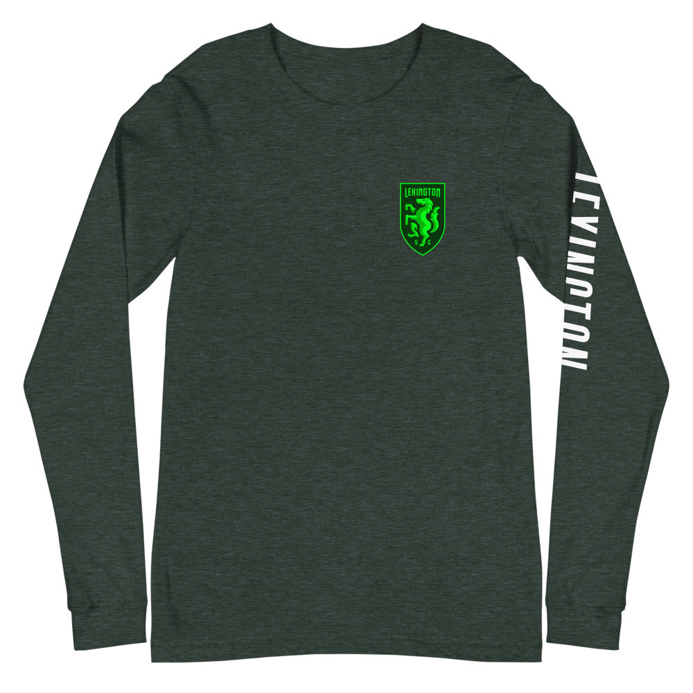 Lexington SC LC/Sleeve Crest 2-Hit Unisex Long Sleeve T-Shirt