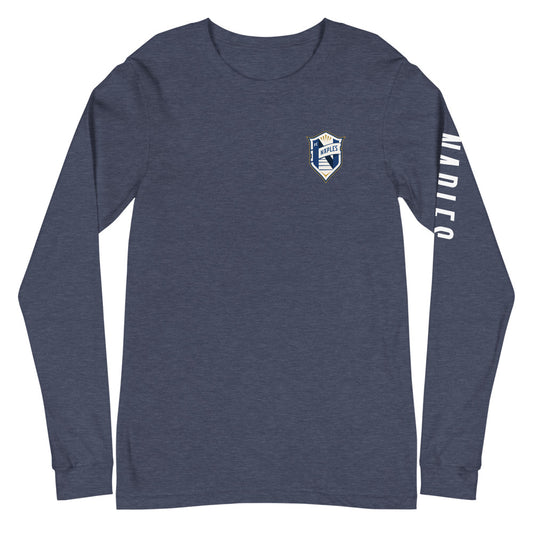 FC Naples LC/Sleeve Crest 2-Hit Unisex Long Sleeve T-Shirt