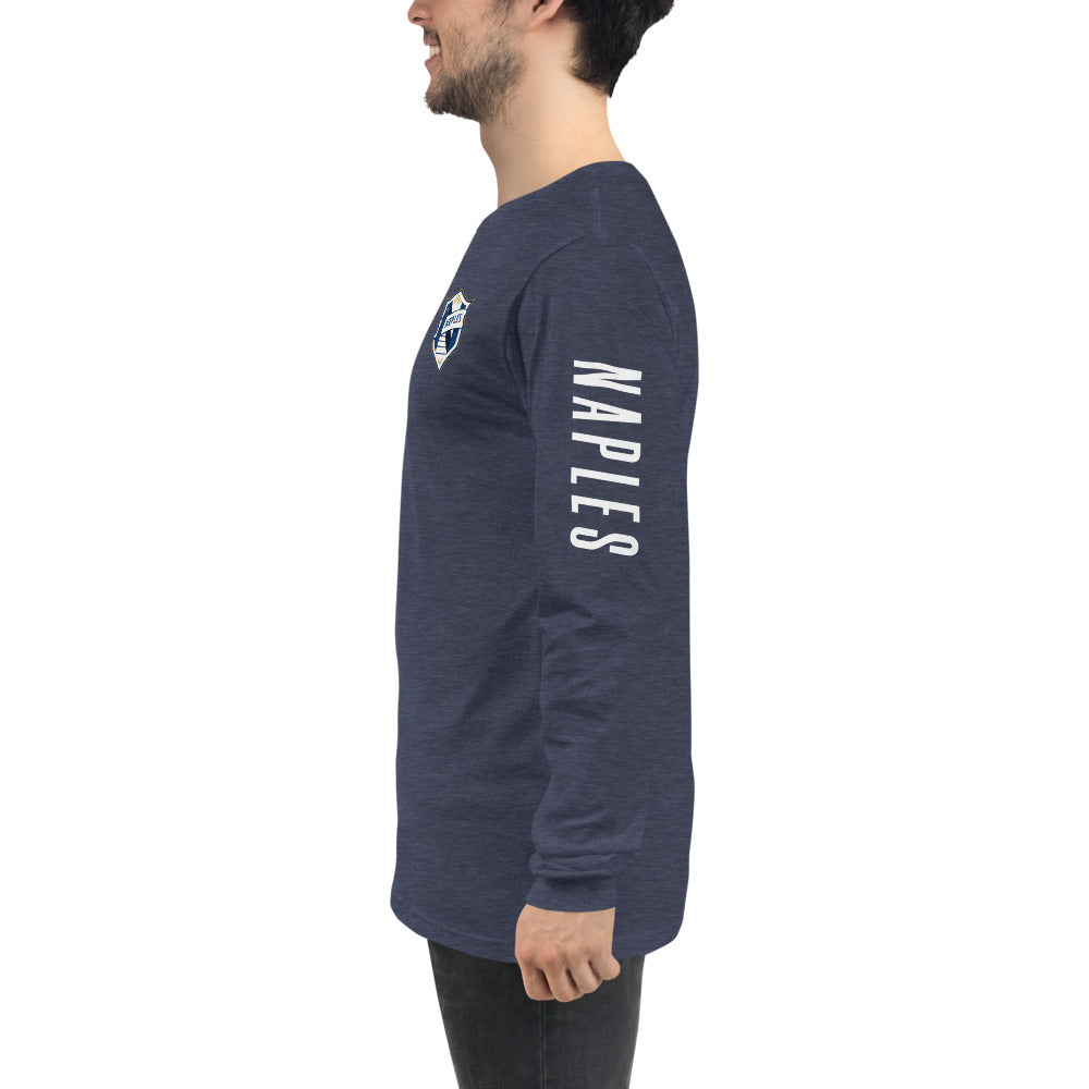 FC Naples LC/Sleeve Crest 2-Hit Unisex Long Sleeve T-Shirt