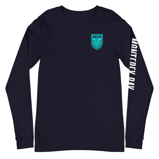 Monterey Bay FC LC/Sleeve Crest 2-Hit Unisex Long Sleeve T-Shirt