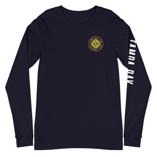 Tampa Bay Sun FC LC/Sleeve Crest 2-Hit Unisex Long Sleeve T-Shirt