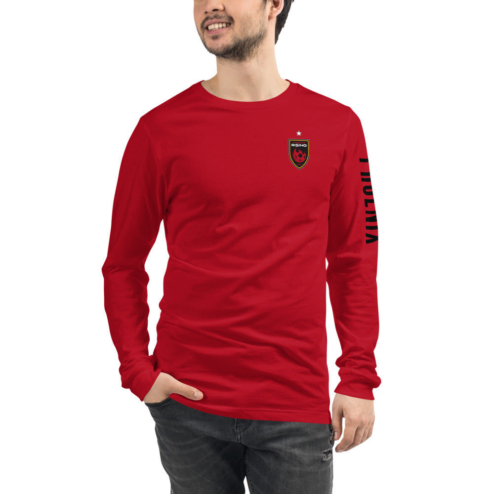 Phoenix Rising LC/Sleeve Crest 2-Hit Unisex Long Sleeve T-Shirt