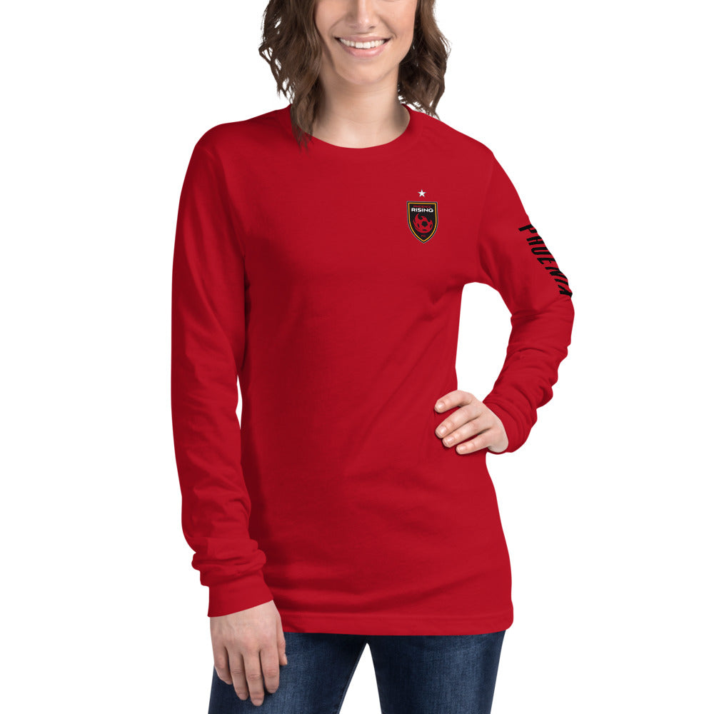 Phoenix Rising LC/Sleeve Crest 2-Hit Unisex Long Sleeve T-Shirt