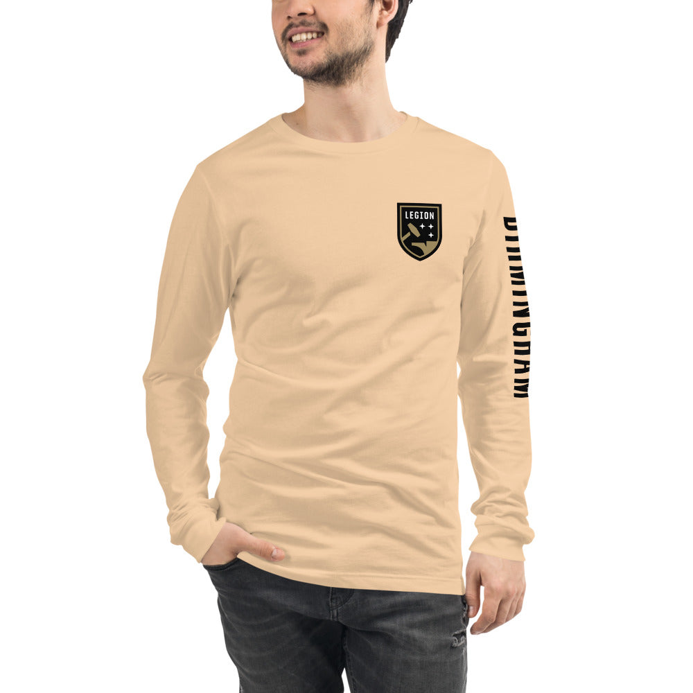 Birmingham Legion FC LC/Sleeve Crest 2-Hit Unisex Long Sleeve T-Shirt