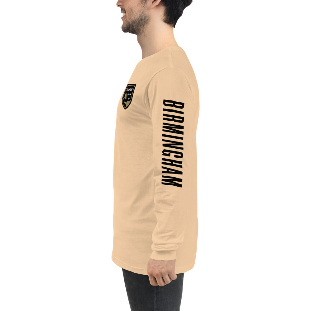 Birmingham Legion FC LC/Sleeve Crest 2-Hit Unisex Long Sleeve T-Shirt