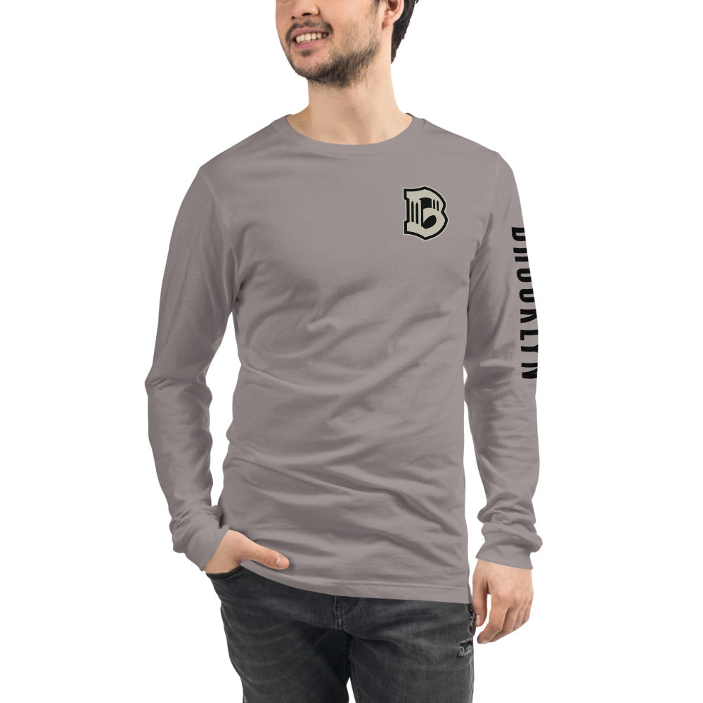 Brooklyn FC LC/Sleeve Crest 2-Hit Unisex Long Sleeve T-Shirt