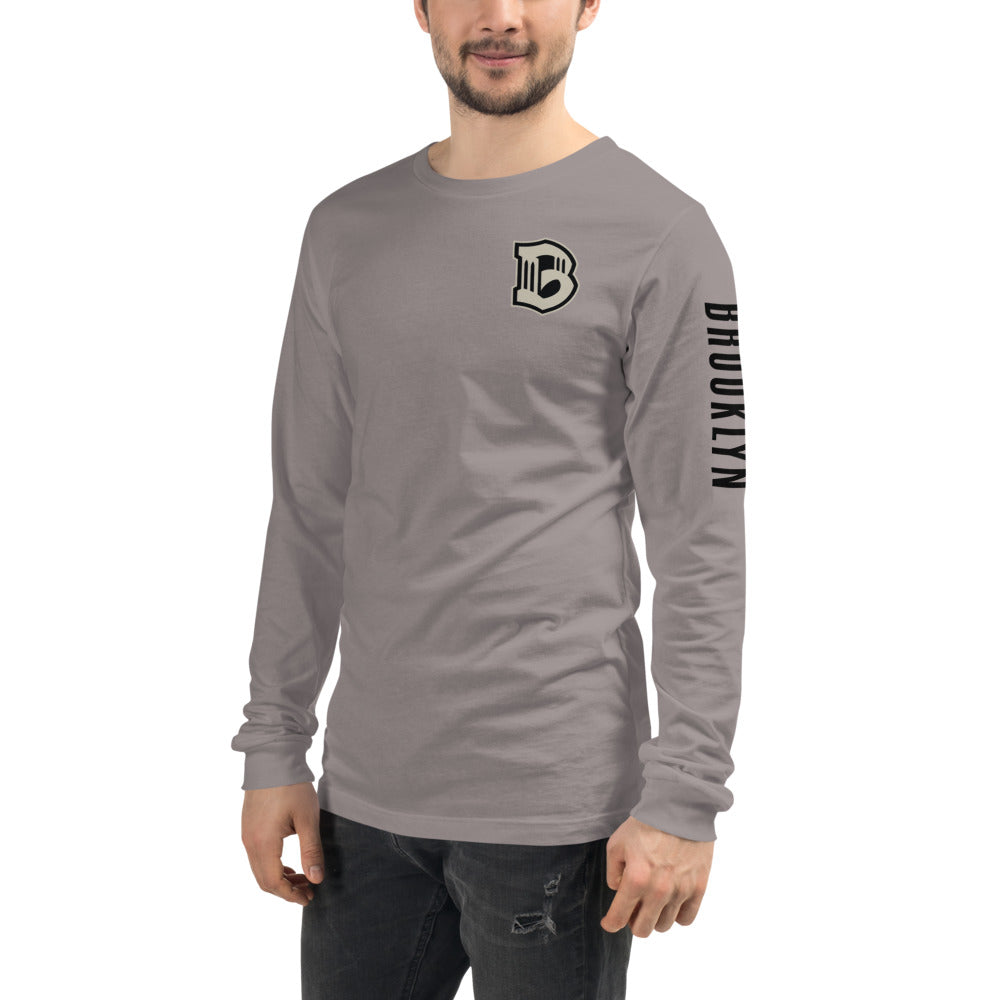 Brooklyn FC LC/Sleeve Crest 2-Hit Unisex Long Sleeve T-Shirt