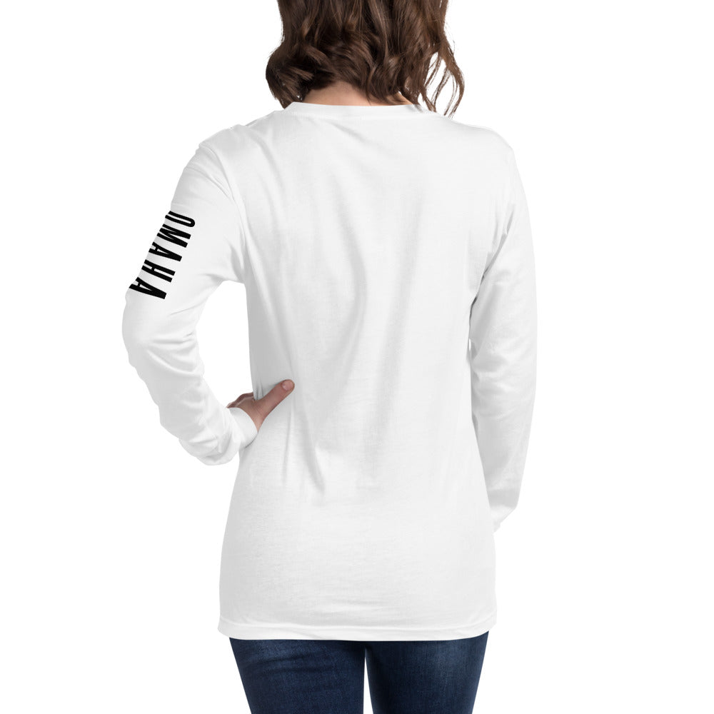 Union Omaha LC/Sleeve Crest 2-Hit Unisex Long Sleeve T-Shirt