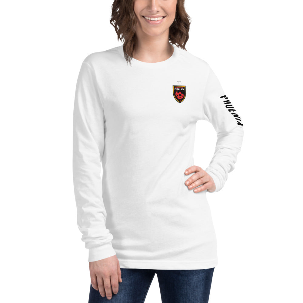 Phoenix Rising LC/Sleeve Crest 2-Hit Unisex Long Sleeve T-Shirt