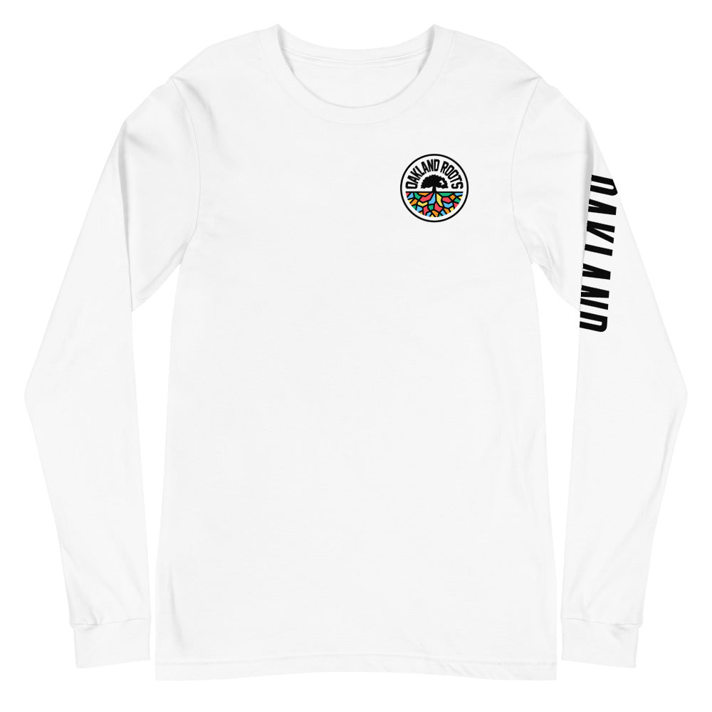 Oakland Roots LC/Sleeve Crest 2-Hit Unisex Long Sleeve T-Shirt