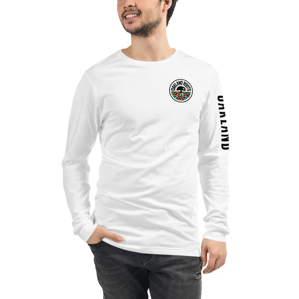 Oakland Roots LC/Sleeve Crest 2-Hit Unisex Long Sleeve T-Shirt