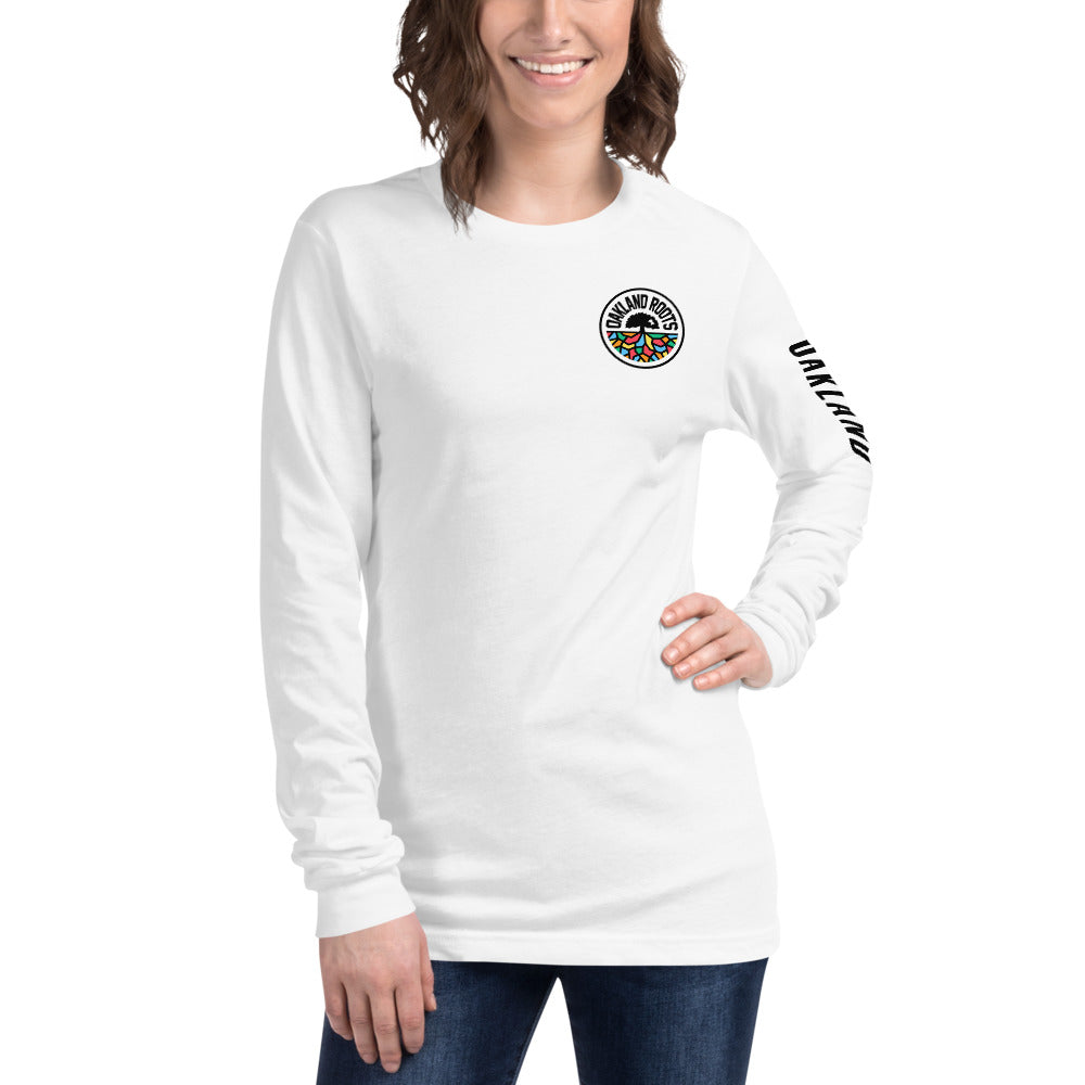 Oakland Roots LC/Sleeve Crest 2-Hit Unisex Long Sleeve T-Shirt