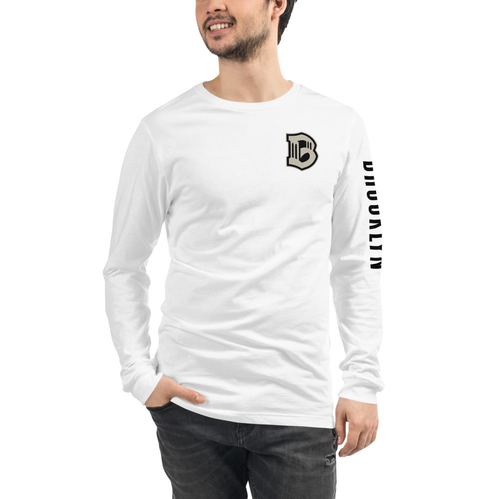 Brooklyn FC LC/Sleeve Crest 2-Hit Unisex Long Sleeve T-Shirt