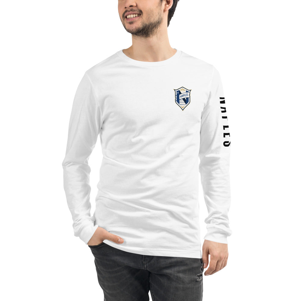 FC Naples LC/Sleeve Crest 2-Hit Unisex Long Sleeve T-Shirt