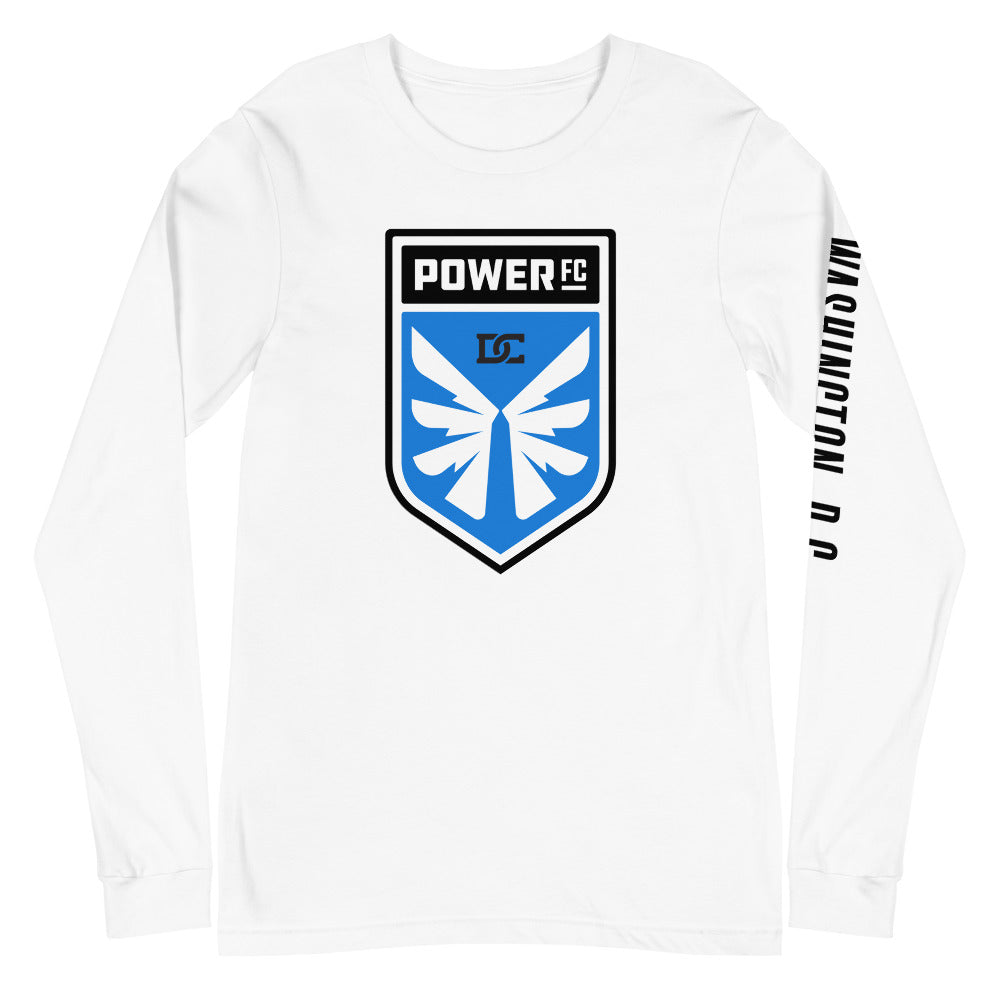 DC Power LC/Sleeve Crest 2-Hit Unisex Long Sleeve T-Shirt