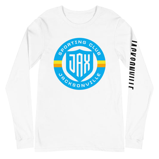 Sporting Jax LC/Sleeve Crest 2-Hit Unisex Long Sleeve T-Shirt