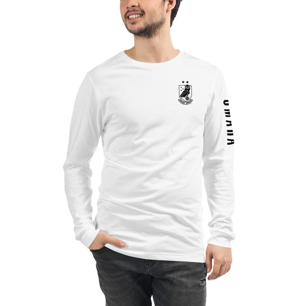 Union Omaha LC/Sleeve Crest 2-Hit Unisex Long Sleeve T-Shirt