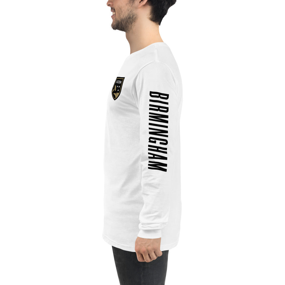 Birmingham Legion FC LC/Sleeve Crest 2-Hit Unisex Long Sleeve T-Shirt