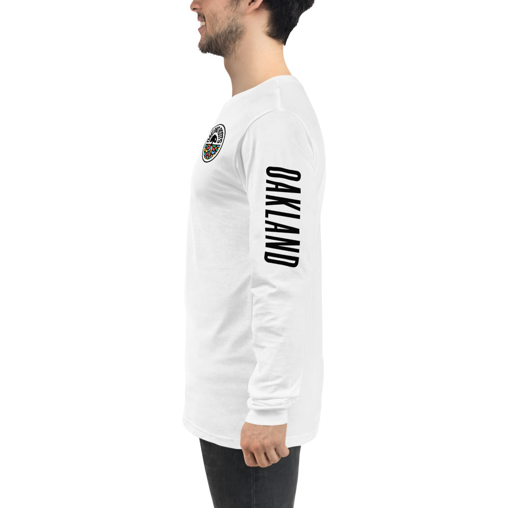 Oakland Roots LC/Sleeve Crest 2-Hit Unisex Long Sleeve T-Shirt