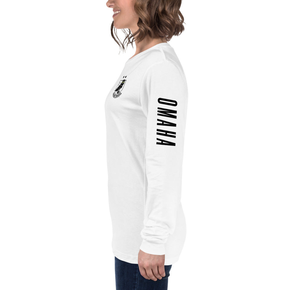 Union Omaha LC/Sleeve Crest 2-Hit Unisex Long Sleeve T-Shirt