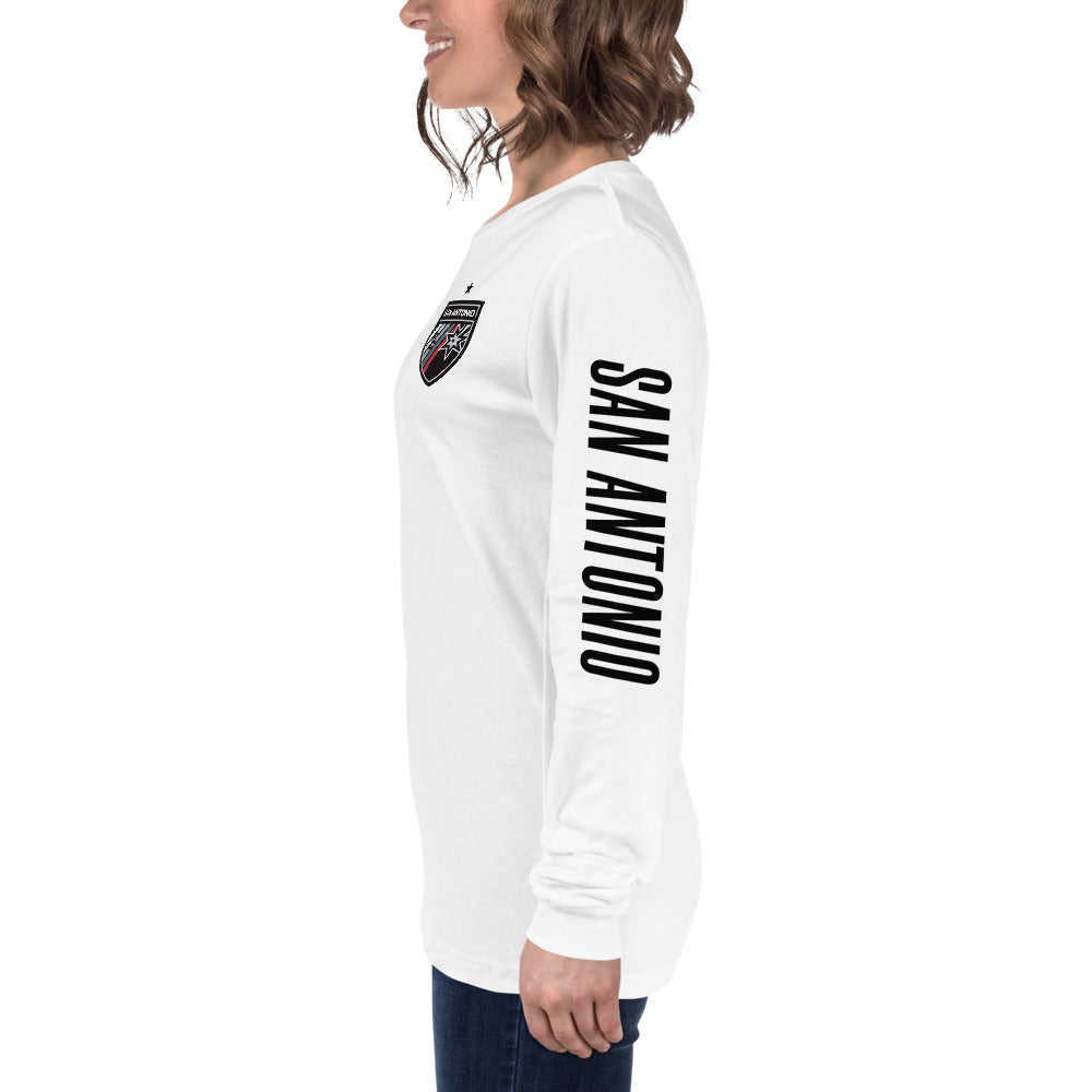 San Antonio FC LC/Sleeve Crest 2-Hit Unisex Long Sleeve T-Shirt
