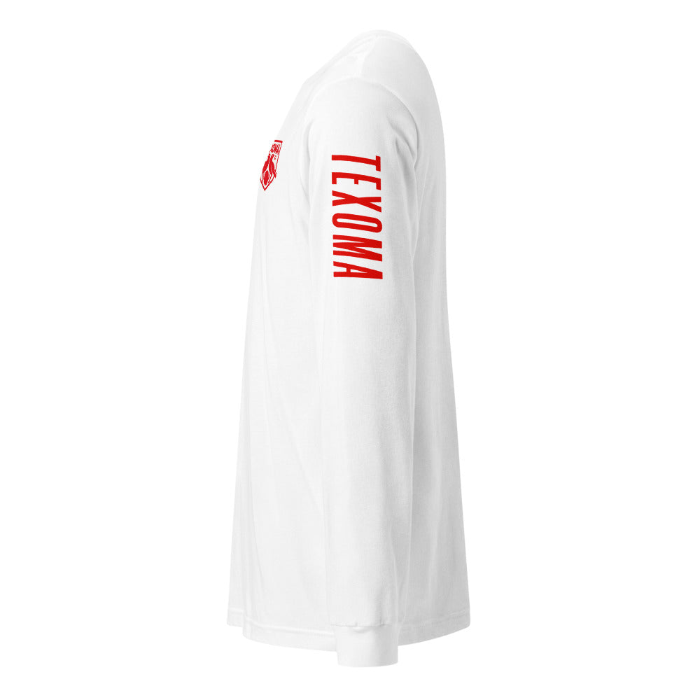 Texoma FC LC/Sleeve Crest 2-Hit Unisex Long Sleeve T-Shirt