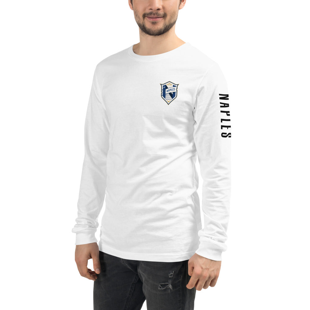 FC Naples LC/Sleeve Crest 2-Hit Unisex Long Sleeve T-Shirt