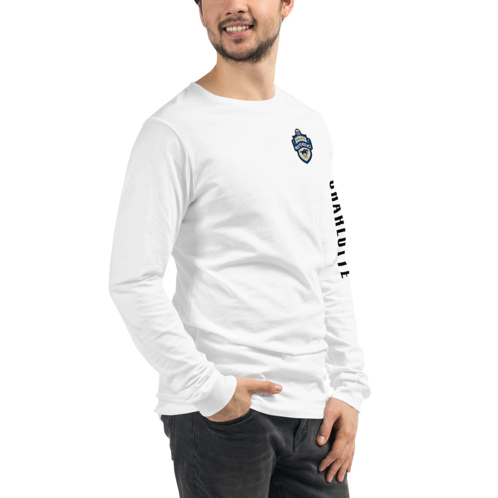 Charlotte Independence LC/Sleeve Crest 2-Hit Unisex Long Sleeve T-Shirt