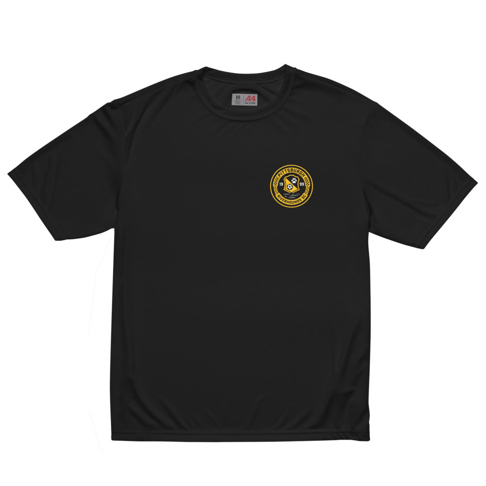 Pittsburgh Riverhounds SC LC Crest Unisex Performance Crew Neck T-shirt