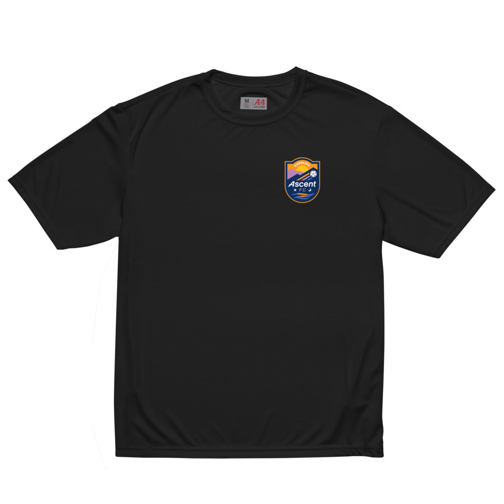 Carolina Ascent FC LC Crest Unisex Performance Crew Neck T-Shirt