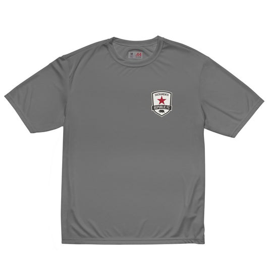 Sacramento Republic LC Crest Unisex Performance Crew Neck T-shirt