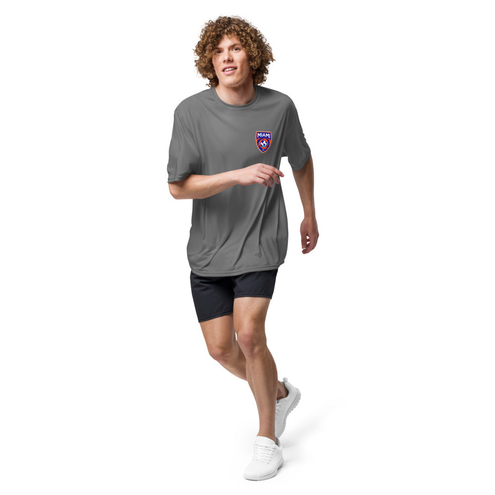 Miami FC LC Crest Unisex Performance Crew Neck T-shirt