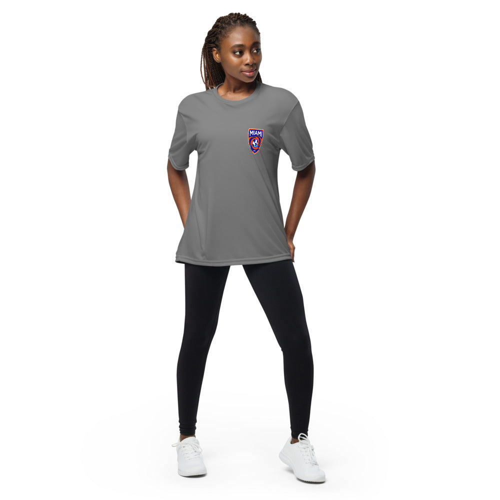 Miami FC LC Crest Unisex Performance Crew Neck T-shirt